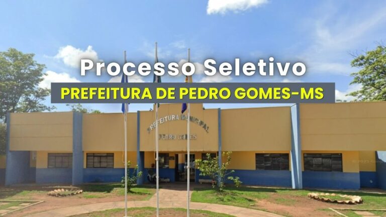Leia mais sobre o artigo Pedro Gomes abre processo seletivo para contratação de profissionais da saúde