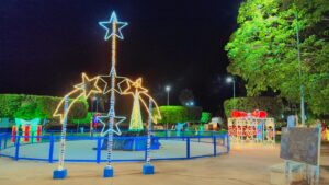 Leia mais sobre o artigo CIDADE SE ILUMINA PARA AS FESTAS: ESPÍRITO NATALINO TOMA CONTA DE PEDRO GOMES (MS)