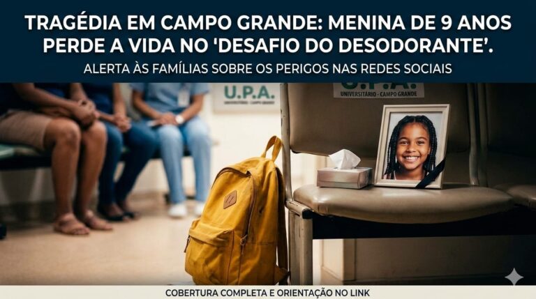 Leia mais sobre o artigo Tristeza e alerta: menina de 9 anos foi encontrada sem vida; A causa do óbito está relacionada ao ‘Desafio do desodorante’
