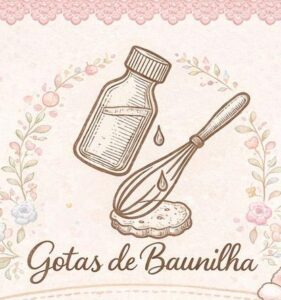 gotas de baunilha